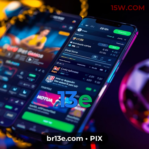 Aplicativo móvel 13e para iOS e Android